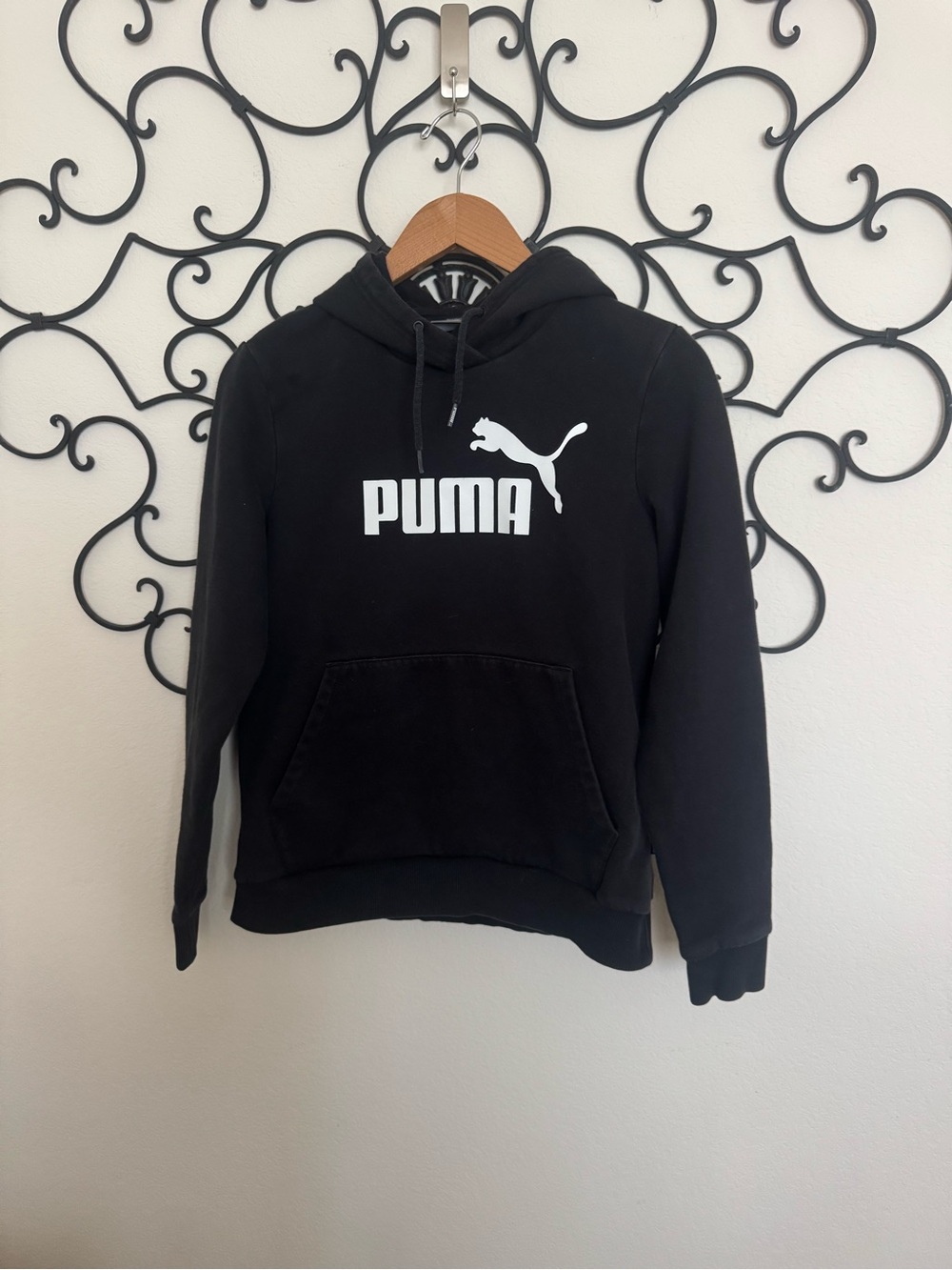 Big Kids Puma Hoodie with Logo